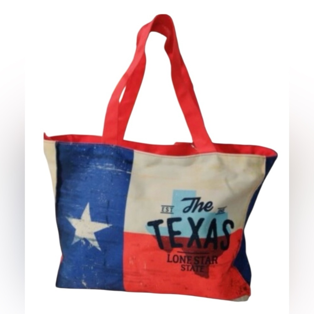 🍂 Texas Lone Star Flag Tote Bag